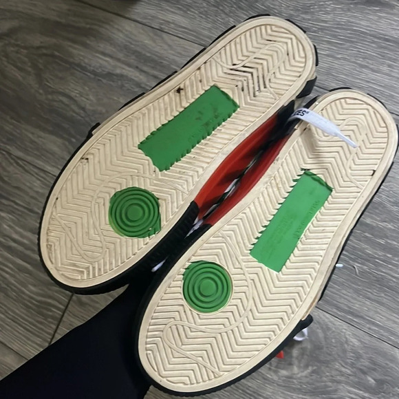 Off— white Arrow striped low-top sneakers - Picture 6 of 6